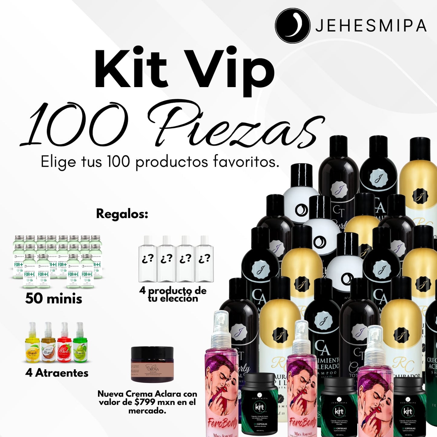 KIT VIP MAYOREO 100 PIEZAS
