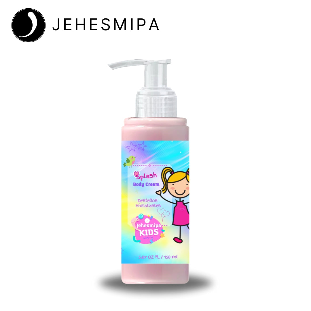 CREMA CORPORAL PARA NIÑA SPLASH DE JEHESMIPA
