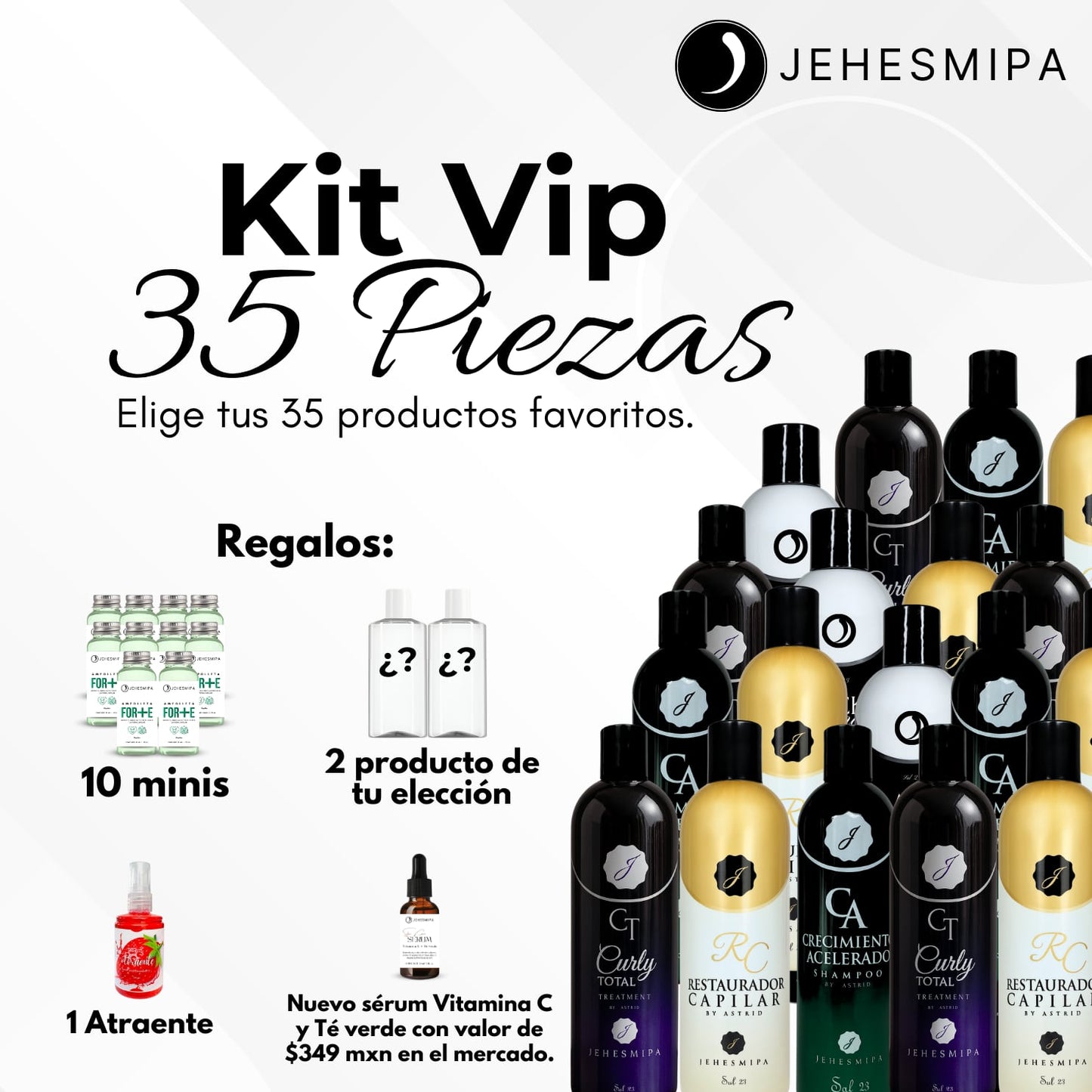KIT VIP MAYOREO 35 PIEZAS