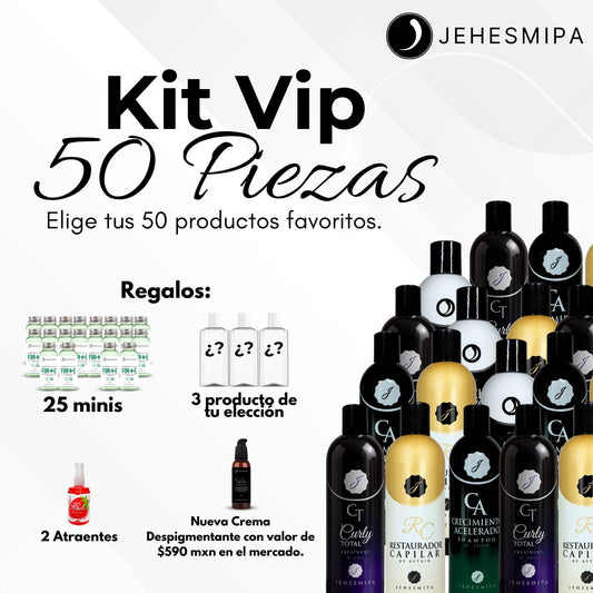 KIT VIP MAYOREO 50 PIEZAS