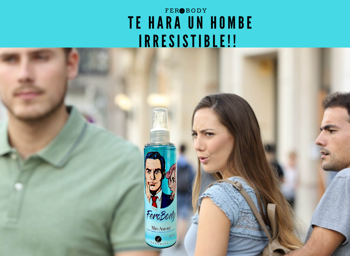 Fero Body Men Loción masculina con Feromonas