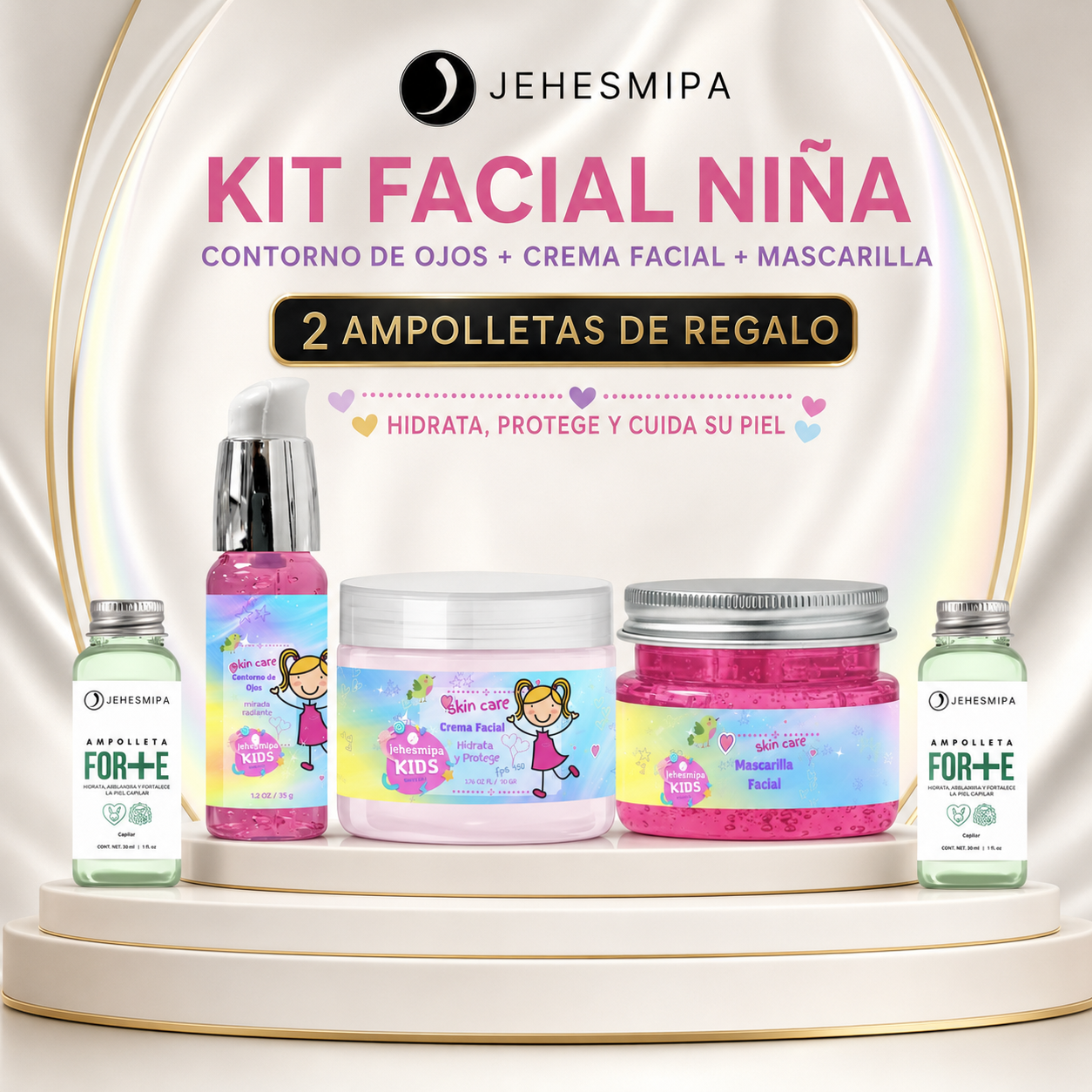 Kit Facial para Niña Splash de Jehesmipa