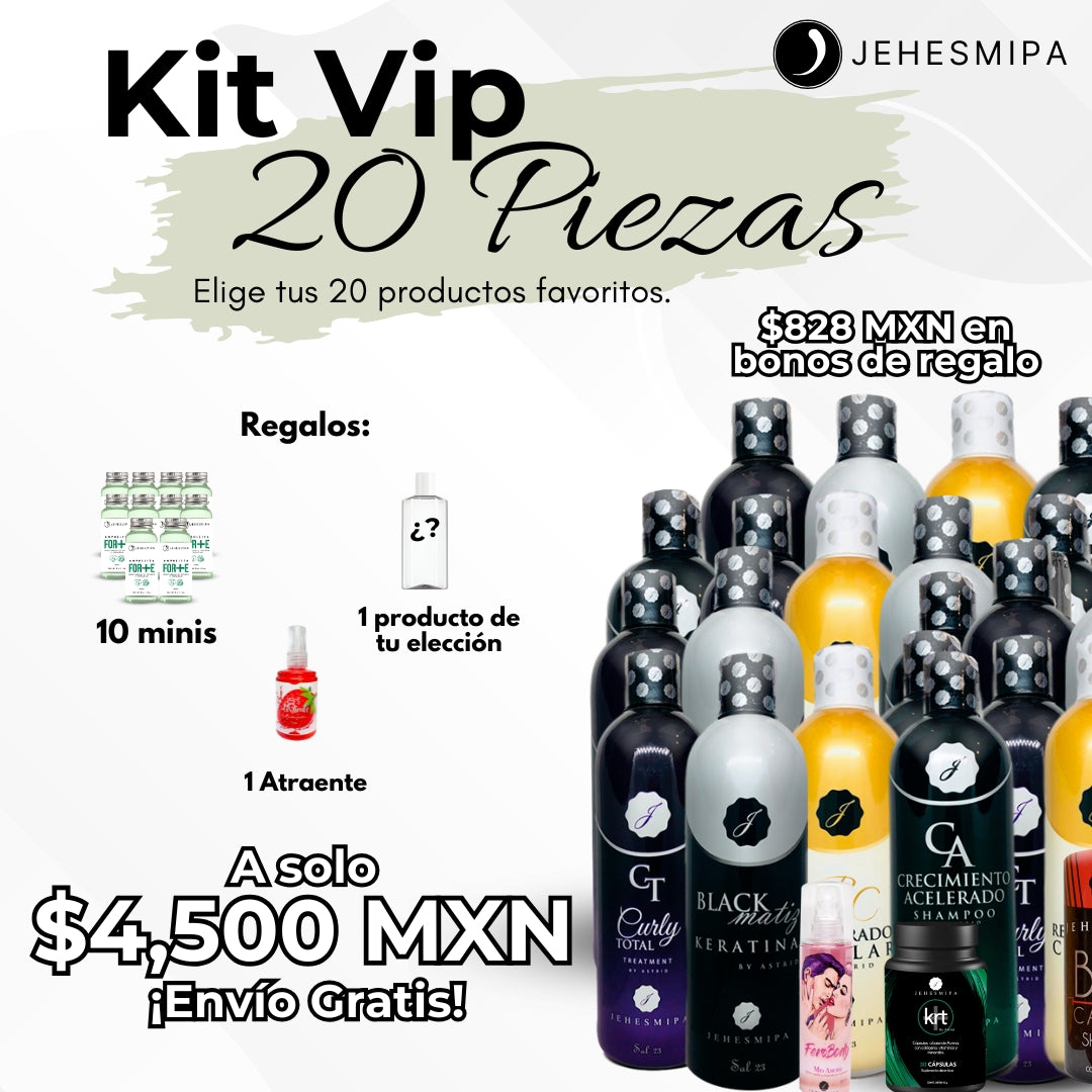KIT VIP MAYOREO 20 PIEZAS