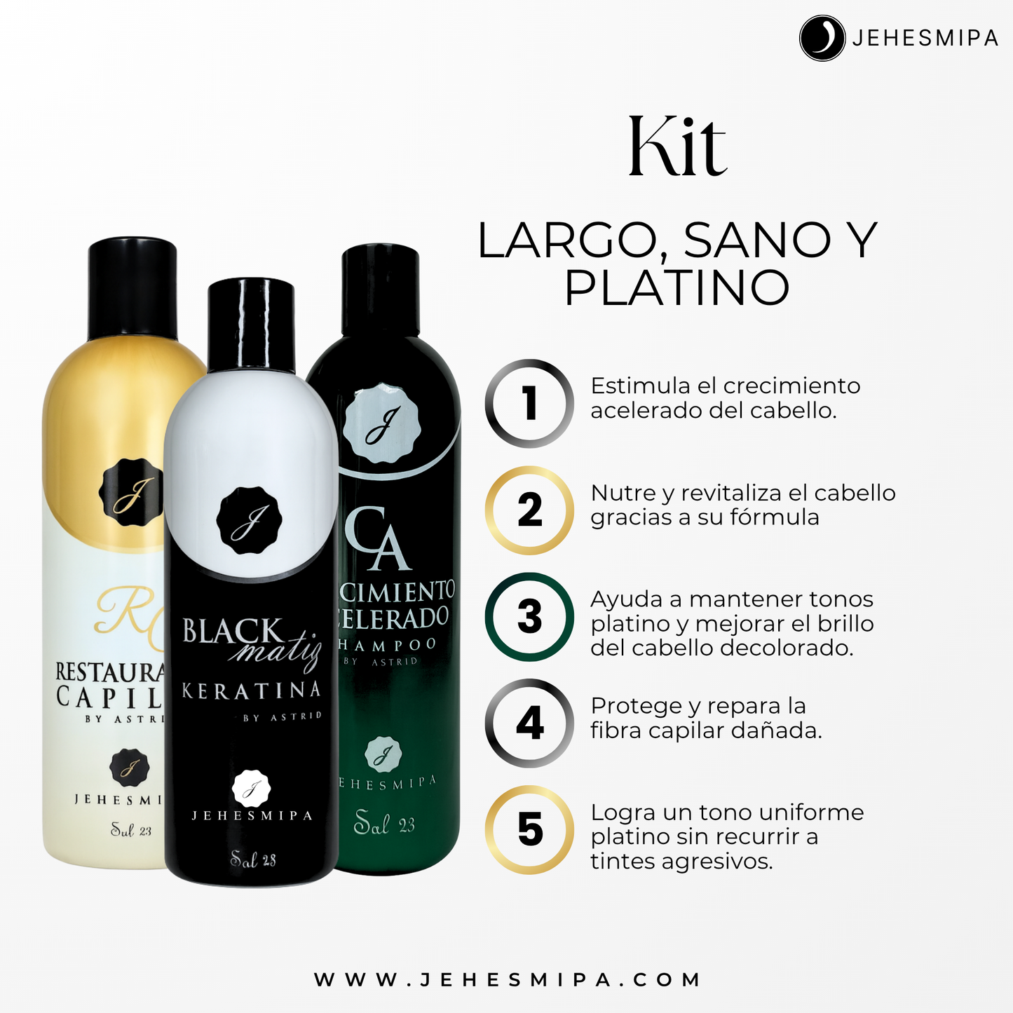 Trio Largo, Sano y Platino