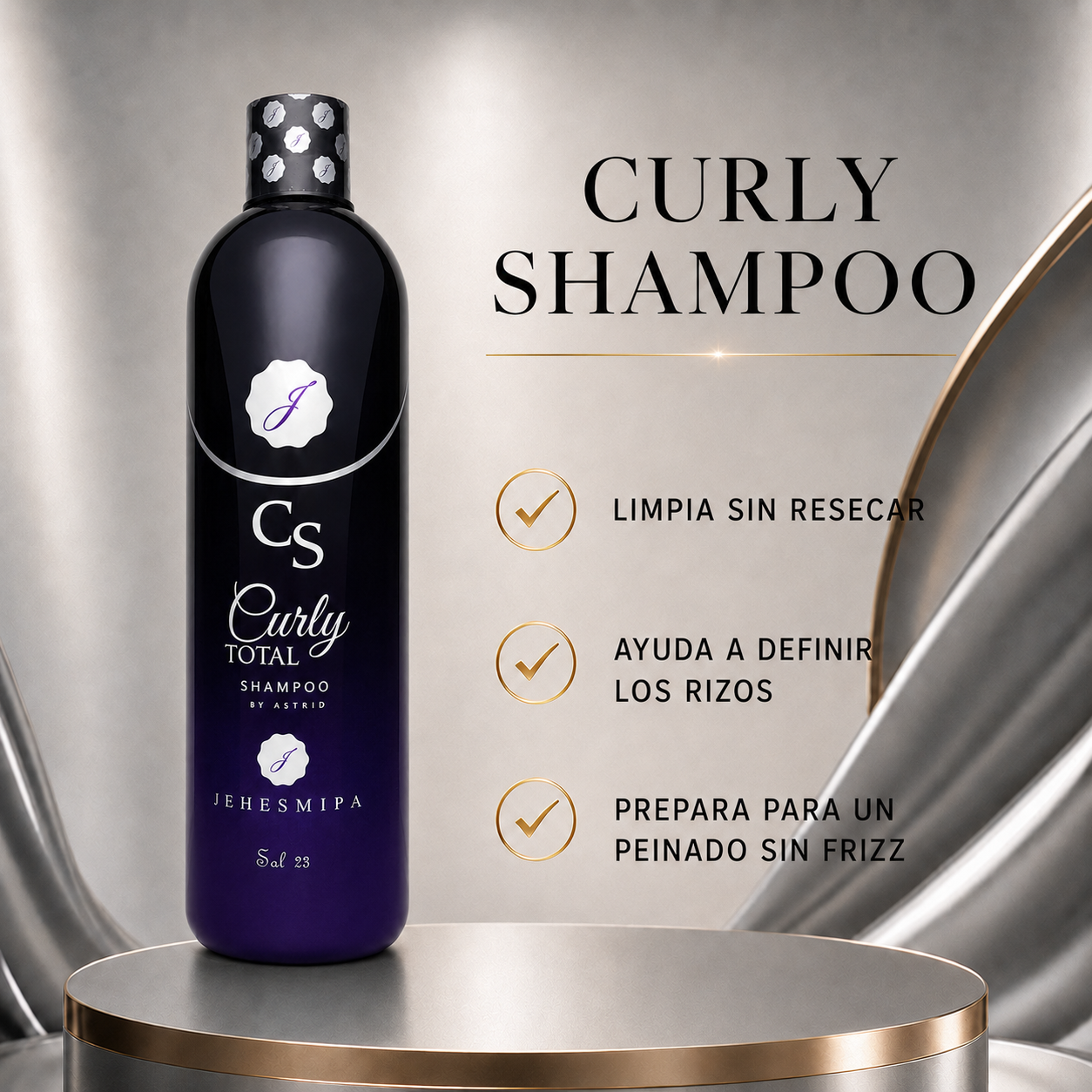 Shampoo definidor de rizos