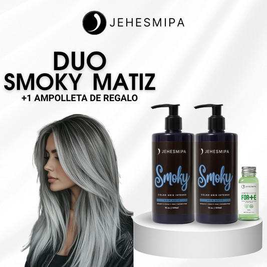 DUO SMOKY MATIZ, CABELLO GRIS AHUMADO