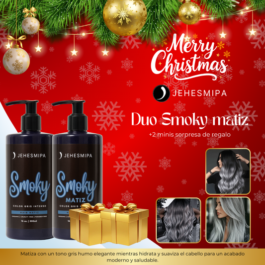 DUO SMOKY MATIZ, CABELLO GRIS AHUMADO
