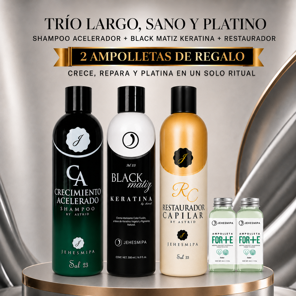 Trio Largo, Sano y Platino