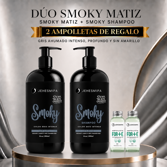 DUO SMOKY MATIZ, CABELLO GRIS AHUMADO