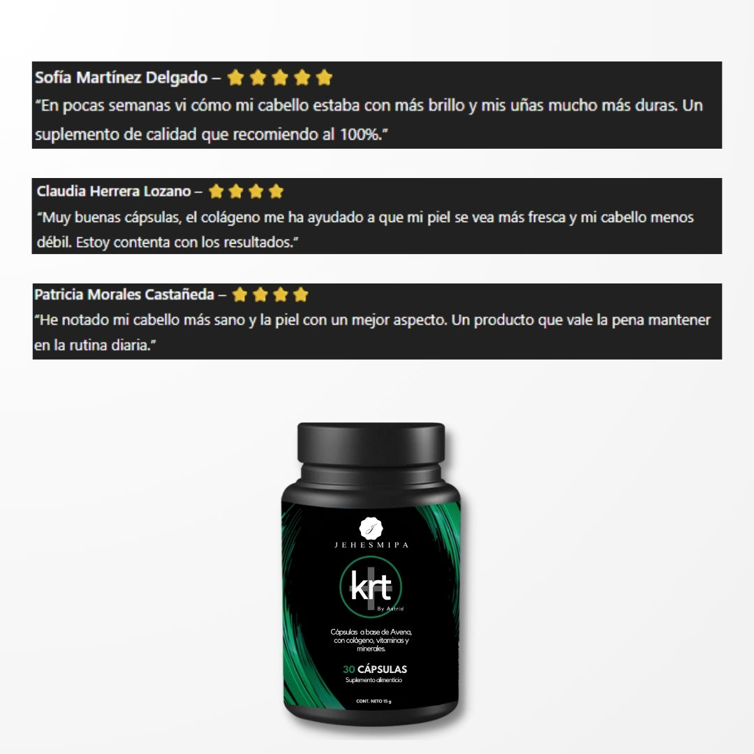 Cápsulas Bio Collagen + Keratin