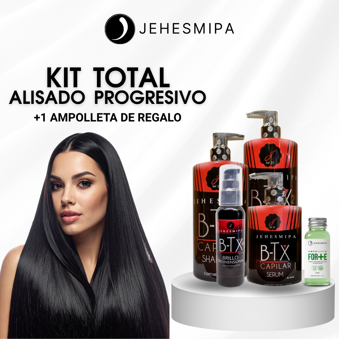 Kit Total Alisado Progresivo / Cirugía Capilar