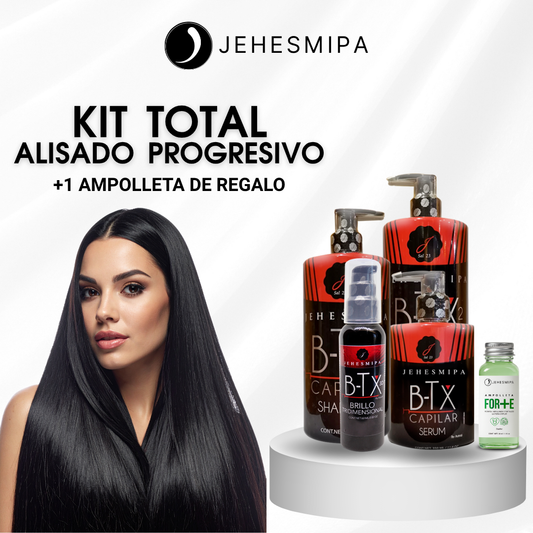 Kit Total Alisado Progresivo / Cirugía Capilar