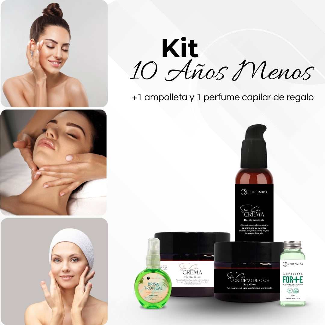 KIT 10 AÑOS MENOS