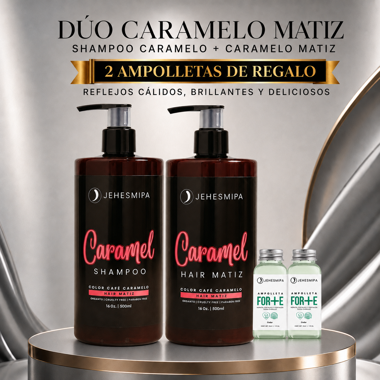 DUO Matizador color Caramelo Jehesmipa