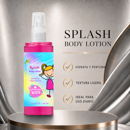 BODY LOTION PARA NIÑA SPLASH DE JEHESMIPA