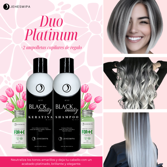 Duo Platinum - Platina el cabello al instante- JEHESMIPA