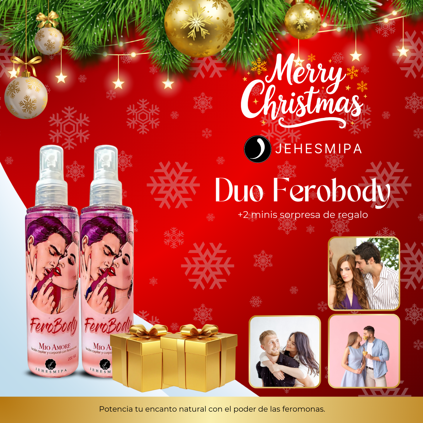 Duo Ferobody Girl Locion Femenina Con Feromonas