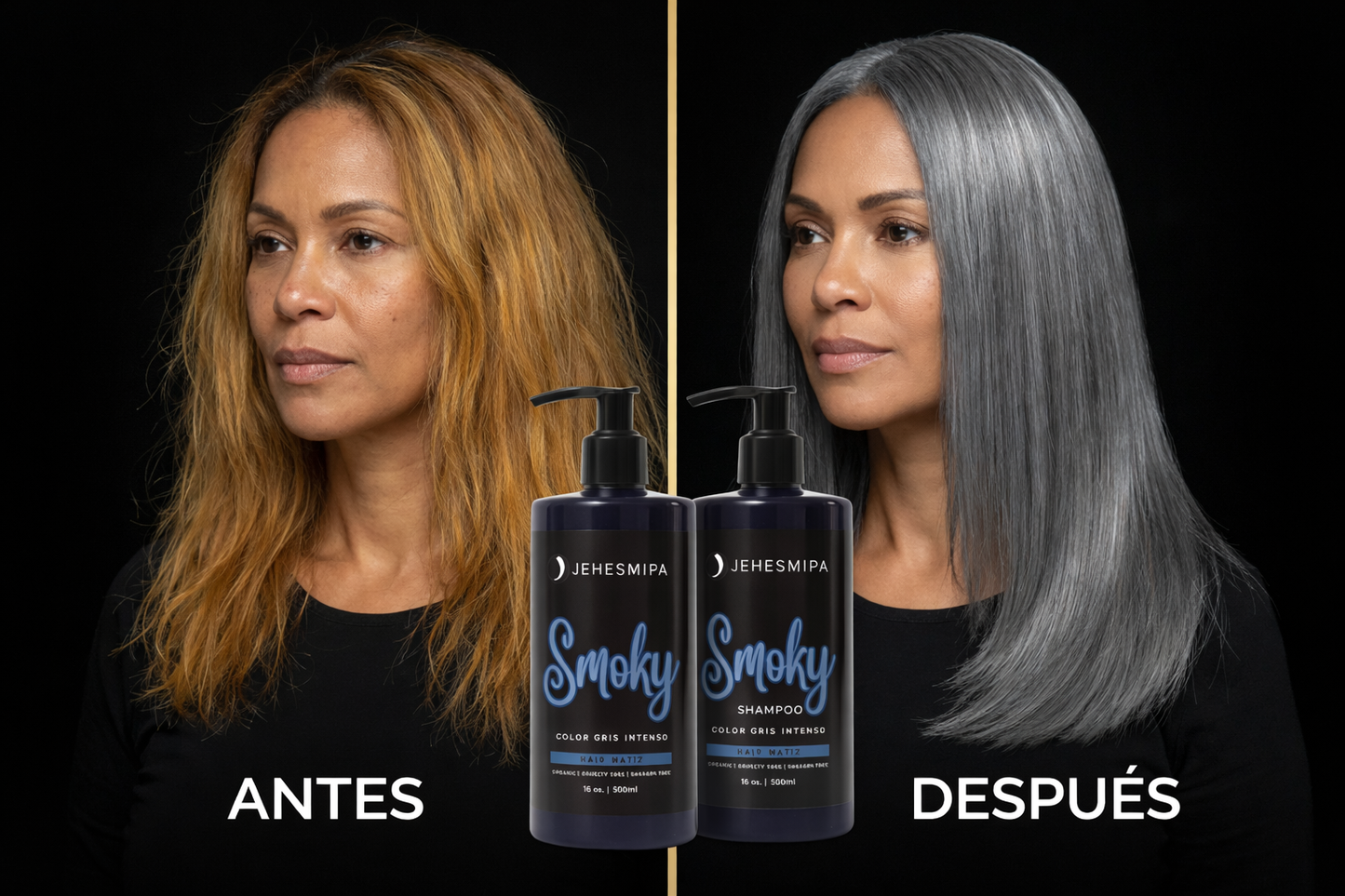 DUO SMOKY MATIZ, CABELLO GRIS AHUMADO