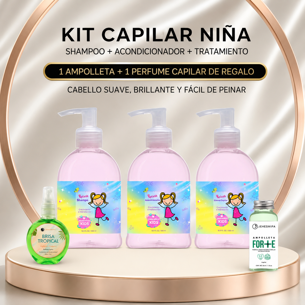 Kit Splash Crecimiento e Hidratación KIDS