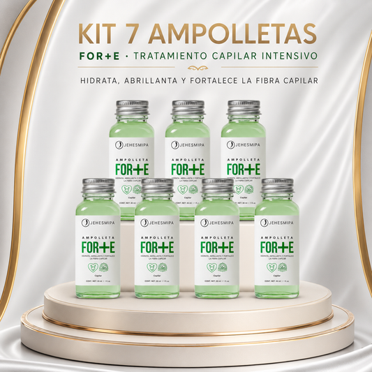 Kit 7 Ampolletas Forte