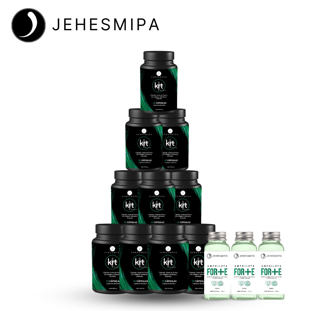 Kit 10 Cápsulas Bio colagen + Keratin