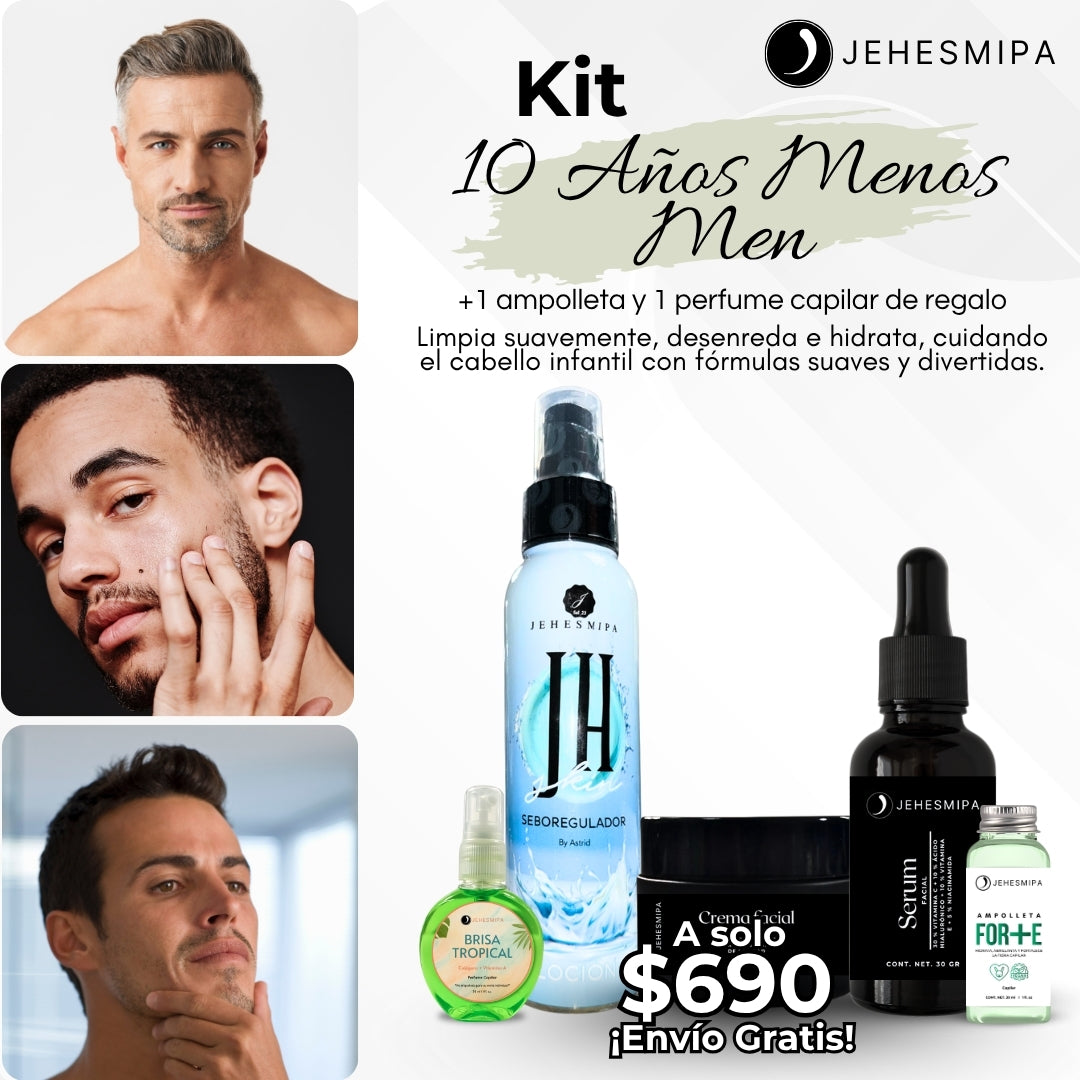 Kit 10 Años Menos For Men