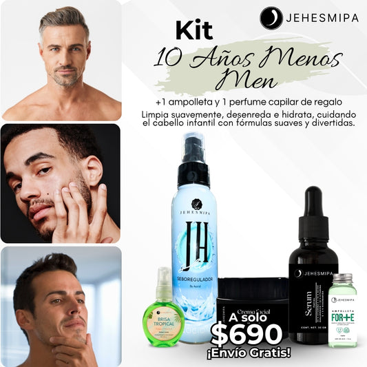 Kit 10 Años Menos For Men