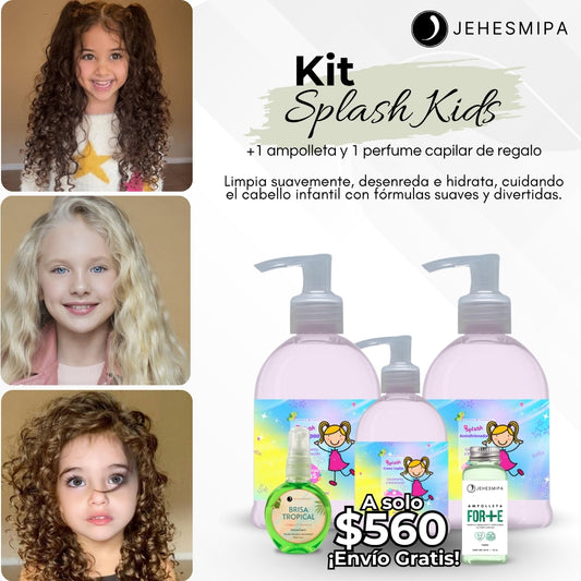 Kit Splash Crecimiento e Hidratación KIDS