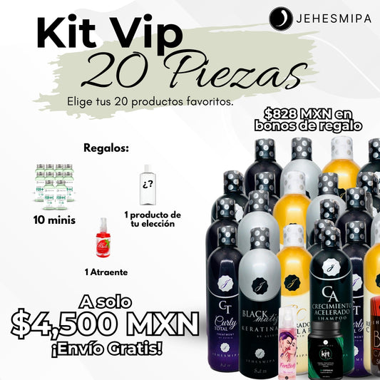 KIT VIP MAYOREO 20 PIEZAS