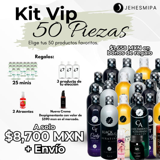 KIT VIP MAYOREO 50 PIEZAS