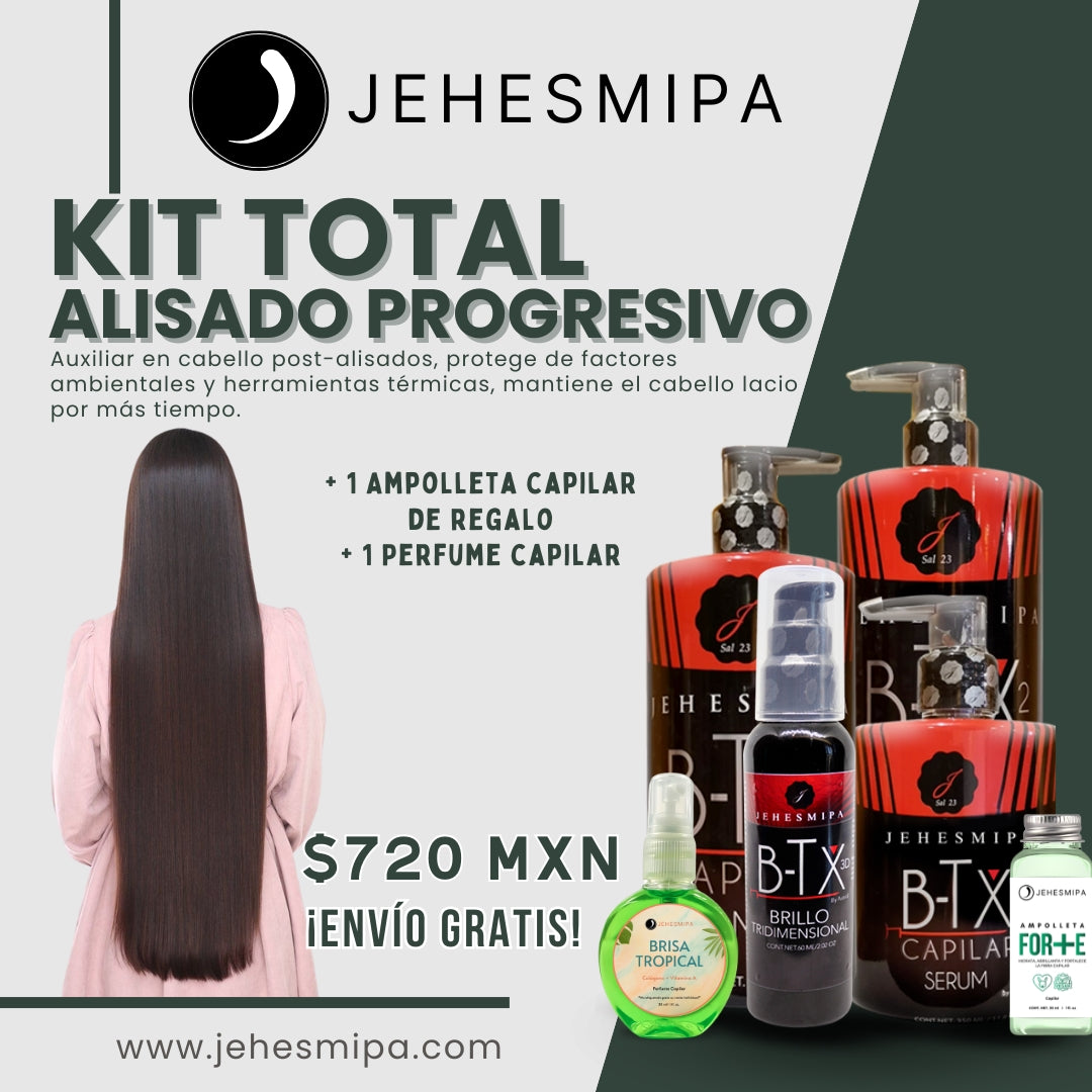 Kit Total Alisado Progresivo / Cirugía Capilar