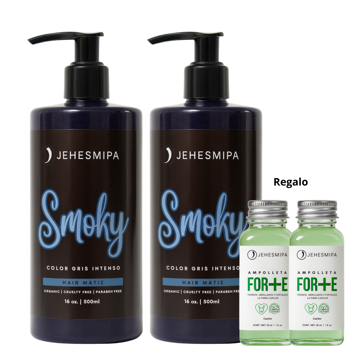 DUO SMOKY MATIZ, CABELLO GRIS AHUMADO