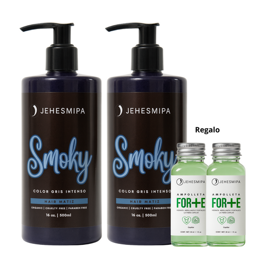 DUO SMOKY MATIZ, CABELLO GRIS AHUMADO