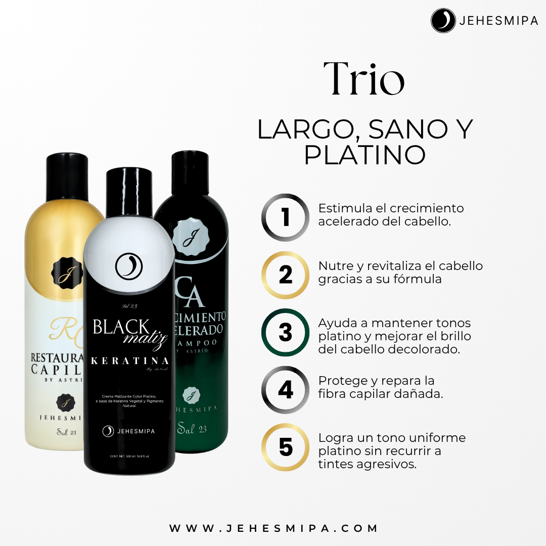 Trio Largo, Sano y Platino