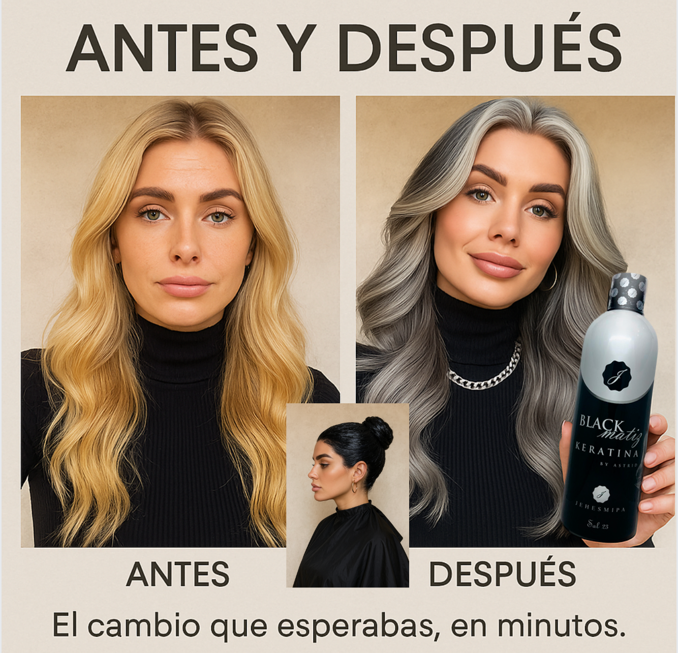 Duo Platinum - Platina el cabello al instante- JEHESMIPA