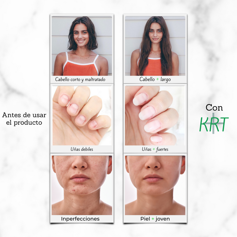 Kit 10 Cápsulas Bio colagen + Keratin