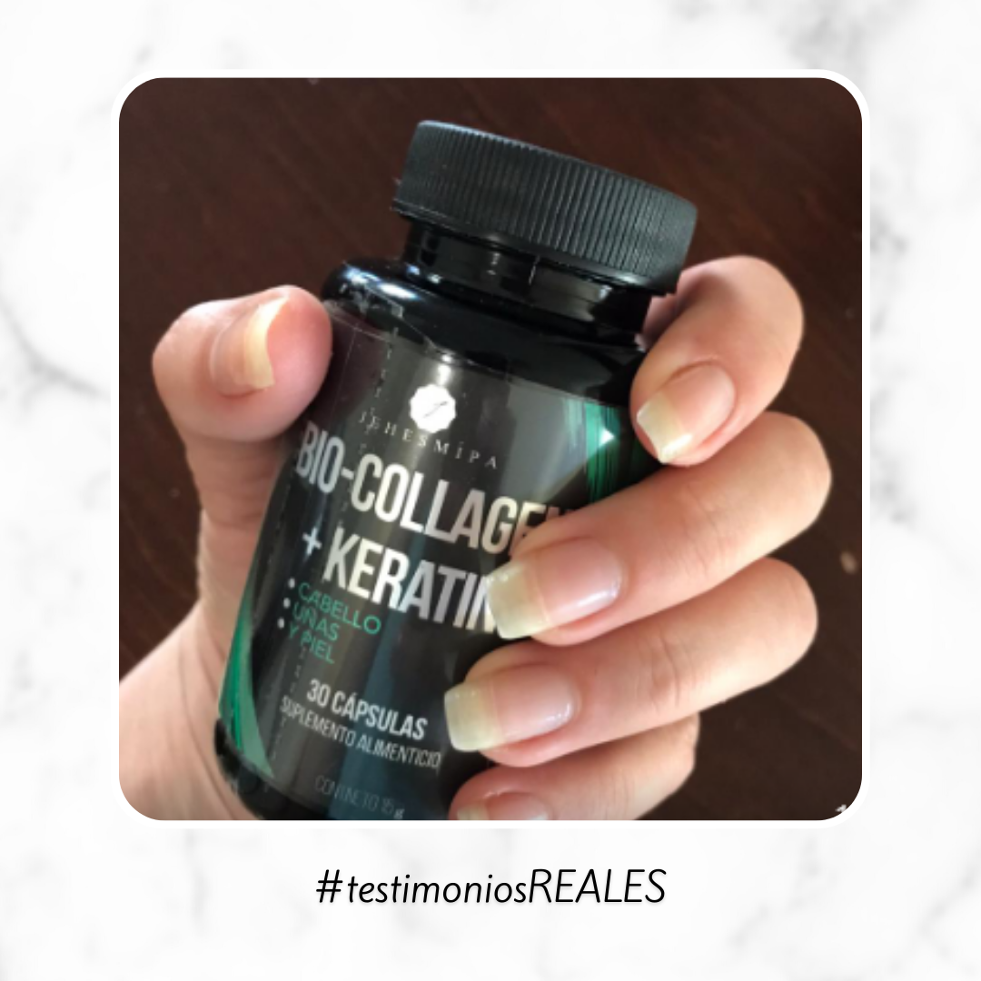 Kit 10 Cápsulas Bio colagen + Keratin